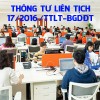 thong tu 17 2016 TTLT BGDDT