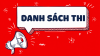 Danh sách thí sinh dự thi CNTT Cơ bản - K53, Ngày thi 05/7