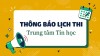 Thông báo kỳ thi lấy chứng chỉ CNTT Cơ bản K53, ngày 05/7