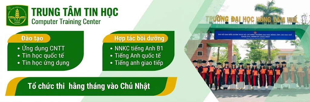 Trung tâm Tin học, Trường Đại học Nông Lâm Huế
